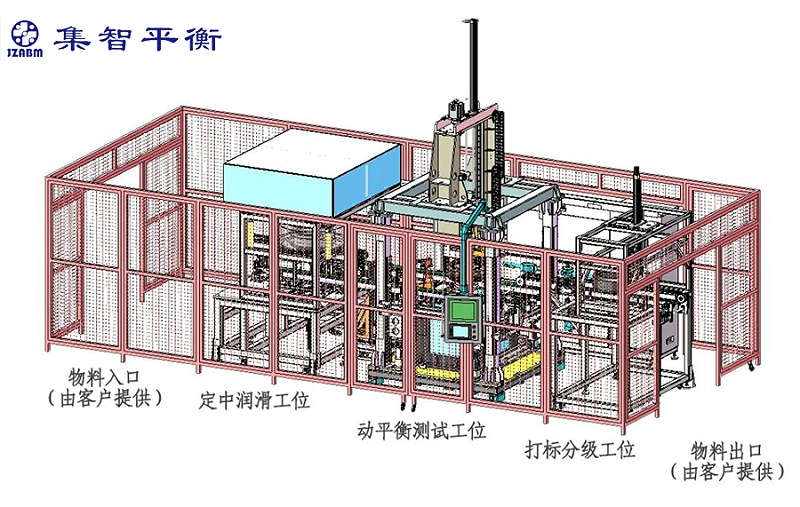 全自動輪胎動平衡測試機